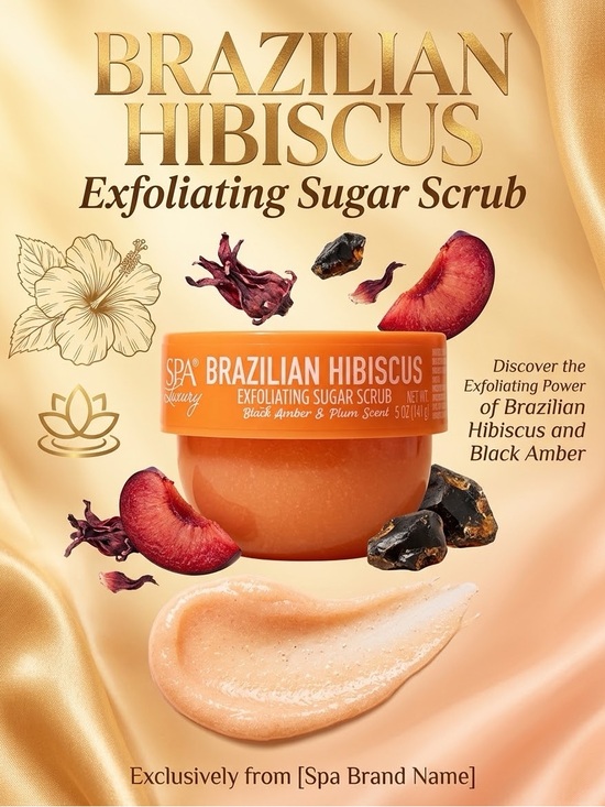 Spa Luxury Other - Brazilian Hibiscus Body Scrub